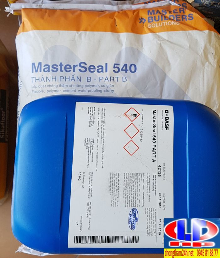 Master Seal 540– Chống thấm tạo màng gốc xi măng