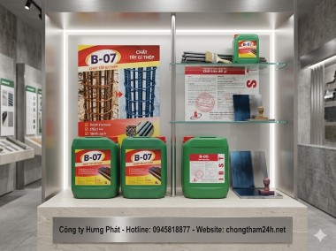 BÁO GIÁ & SO SÁNH CHẤT TẨY GỈ THÉP B05 VÀ B07 CẬP NHẬT MỚI NHẤT