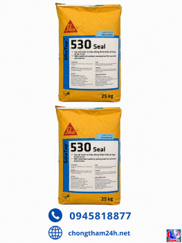 SikaTop 530 Seal: Vữa Chống Thấm Tinh Thể Thẩm Thấu 