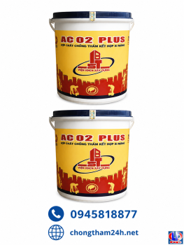AC 02 PLUS: Hợp Chất Chống Thấm Kết Hợp Xi Măng Tiện Lợi, Độ Bền Cao