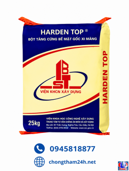 HARDEN TOP: Bột Tăng Cứng Bề Mặt Gốc Xi Măng Chống Mài Mòn Cao