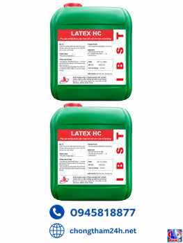 LATEX HC: Phụ Gia Chống Thấm Và Tác Nhân Kết Nối Cho Vữa, Bê Tông