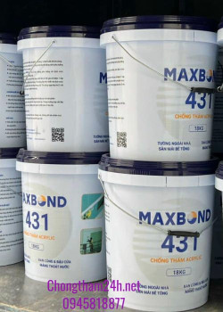 Báo giá Maxbond 431 – Chống thấm tạo màng Acrylic 