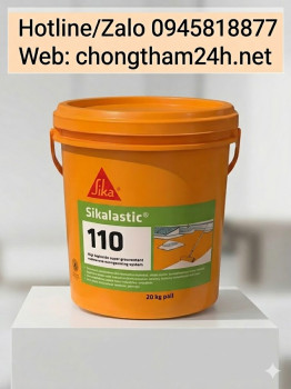 Sikalastic®-110: Giải Pháp Chống Thấm Tạo Màng Polyurethane Đàn Hồi Cao