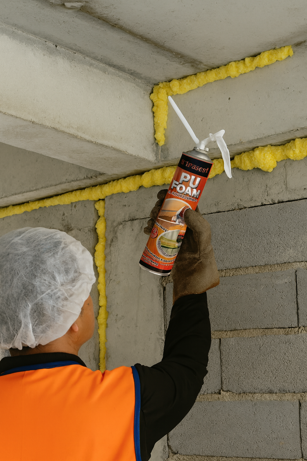 Kỹ thuật bơm keo PU foam đúng cách để tránh nở quá mức và rỗng bên trong