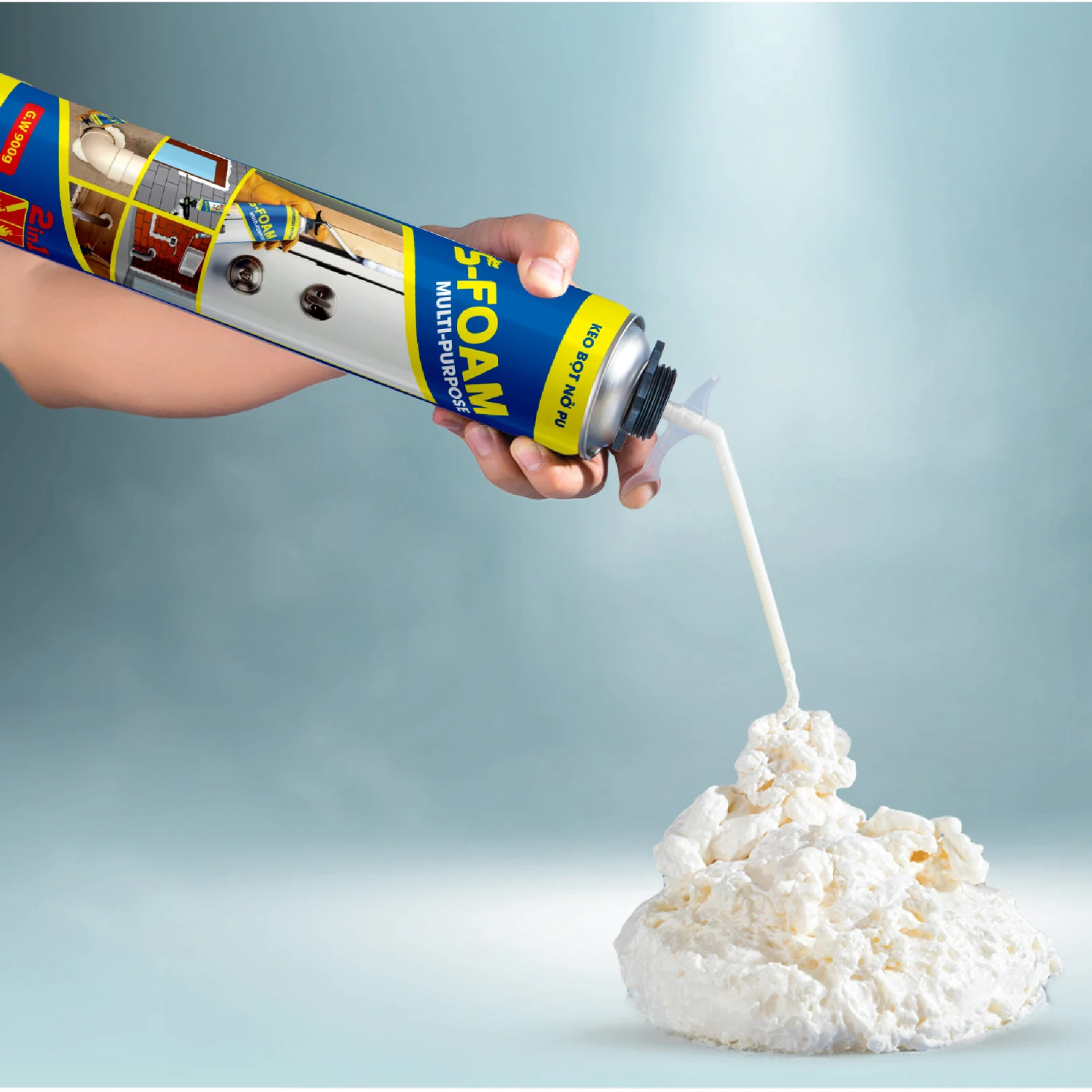 So sánh keo PU Foam với keo epoxy trong xử lý nứt tường