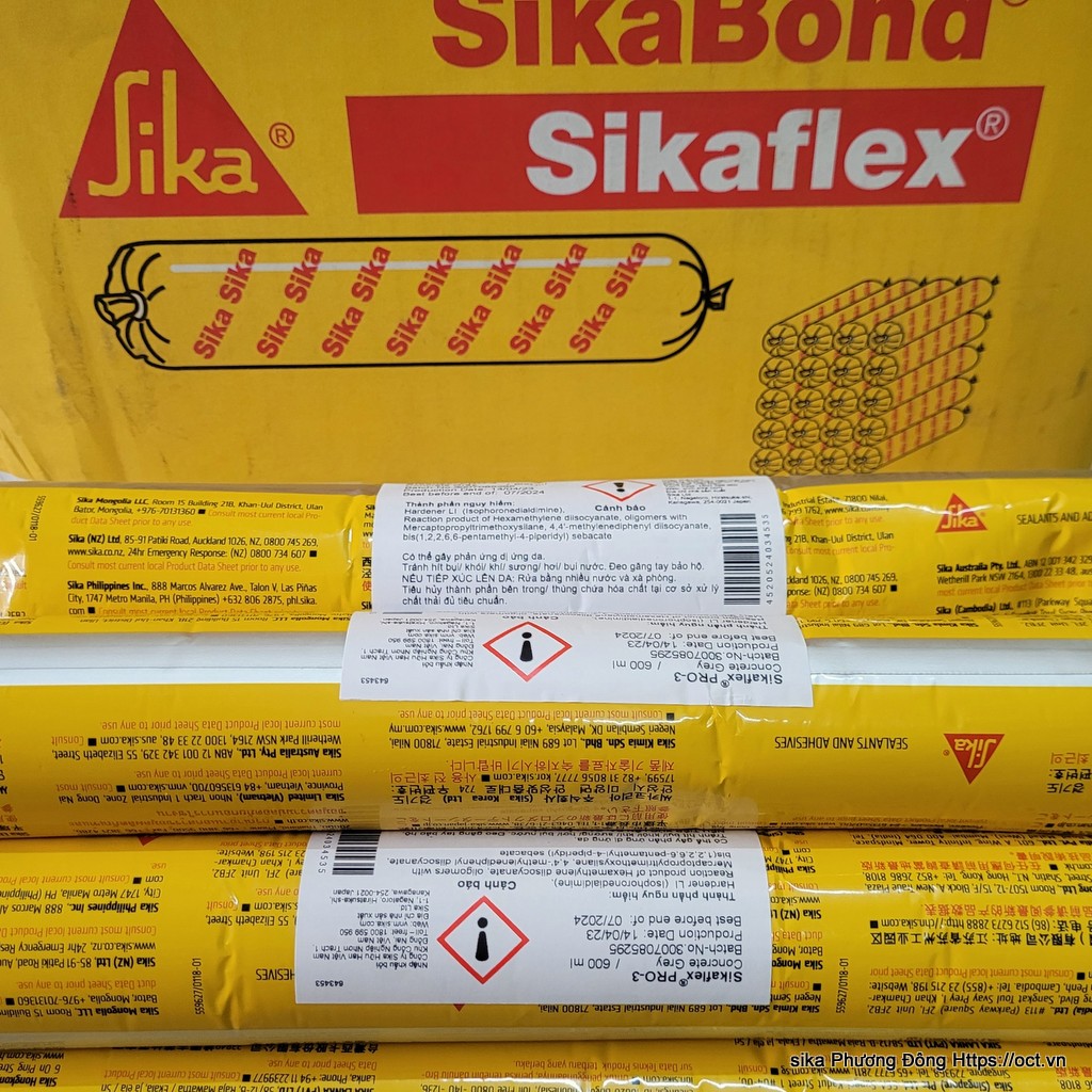 Thành phần của Sikaflex Pro-3