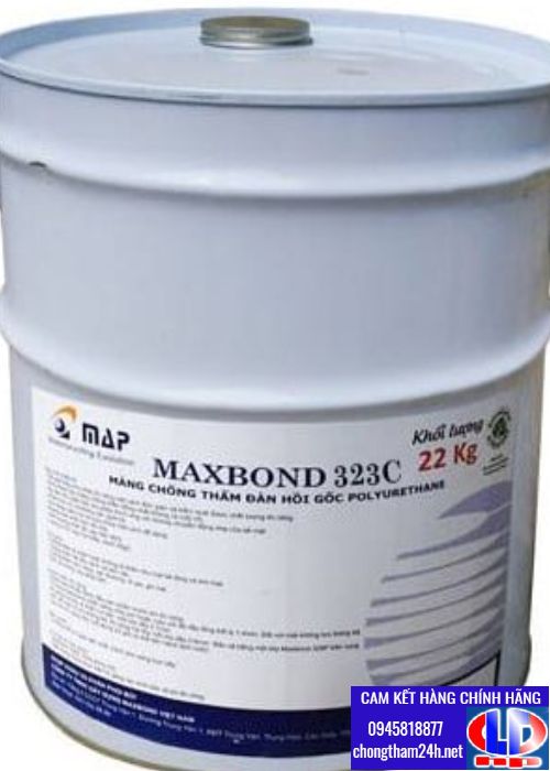 Maxbond 323 C – Chống thấm Polyurethane – màu đen