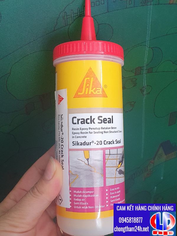 Sikadur 20 Crack Seal – keo xử lý nứt tường, nứt bê tông