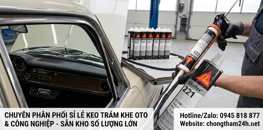 sikaflex 221 phan phoi san pham