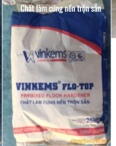 Vinkems Flo top – green – chất tăng cứng sàn bê tông trộn sẵn